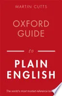 Oxford guide to plain English by Martin Cutts book cover