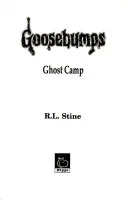 GHOST CAMP by Robert Lawrence Stine book cover