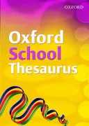 Oxford School Thesaurus by Robert Allen book cover