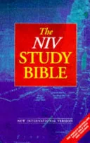 The NIV Study Bible by Bible book cover