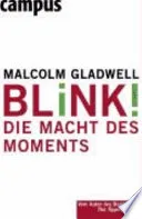 Blink by Malcolm Gladwell book cover