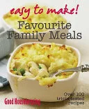 Favourite family meals by Good Housekeeping Institute (Great Britain) book cover
