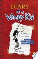 Diary of a Wimpy Kid by Jeff Kinney book cover