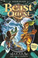 Jakara the ghost warrior by Adam Blade book cover