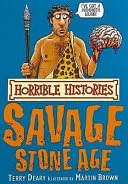 Savage Stone Age by Terry Deary book cover