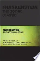 Frankenstein by Mary Shelley book cover