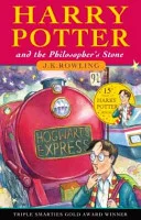 Harry Potter and the Philosopher's Stone by J. K. Rowling book cover