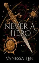Never a Hero by Vanessa Len book cover