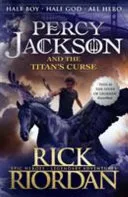 Percy Jackson and the Titan's curse by Rick Riordan book cover