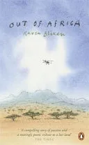 Out of Africa by Isak Dinesen book cover