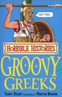 Groovy Greeks by Terry Deary book cover