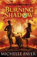 The Burning Shadow by Michelle Paver book cover