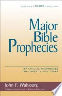 Bible prophecies by John F. Walvoord book cover
