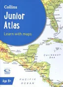 Collins Junior Atlas by Stephen Scoffham, Collins Maps book cover
