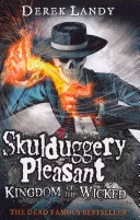 Skulduggery Pleasant by Derek Landy book cover