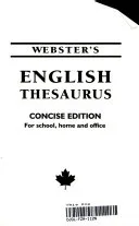 English thesaurus by Parragon book cover