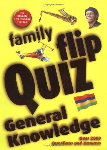 Family Flip Quiz by Christopher Rigby book cover