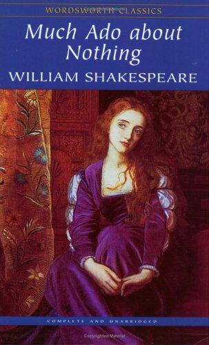 Much Ado About Nothing by William Shakespeare book cover