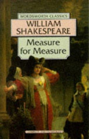 Measure for measure by William Shakespeare book cover