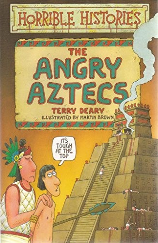 The Angrey Aztecs by Terry Deary book cover