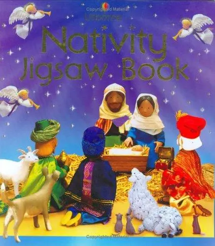 Nativity Jigsaw Book by Jo Litchfield book cover