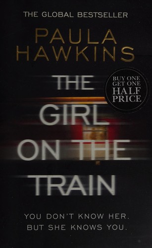 The girl on the train by Paula Hawkins book cover