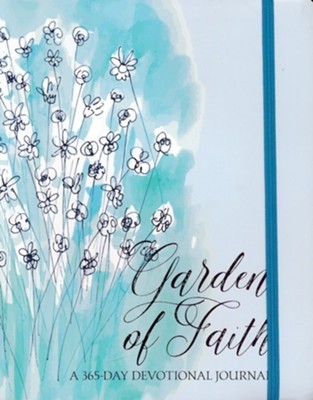 Garden of Faith: A 365-Day Devotional Journal by Ellie Claire book cover