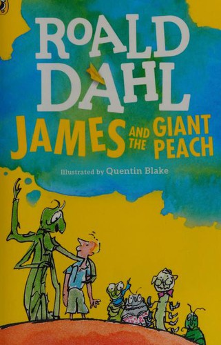 James and the Giant Peach by Roald Dahl book cover