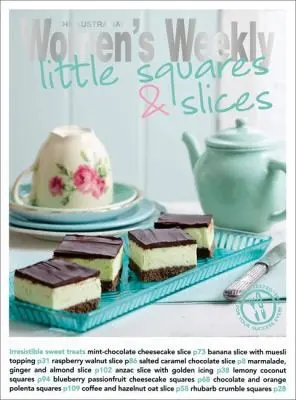 The Australian Womens Weekly Little Squares Slices by The Australian Women's Weekly book cover