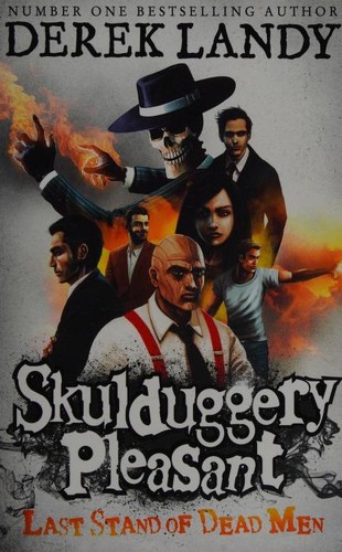 Skulduggery Pleasant by Derek Landy book cover