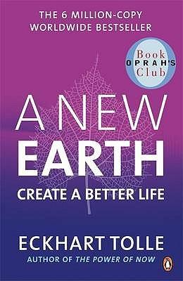 A New Earth by Eckhart Tolle book cover
