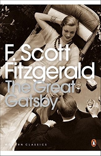 The Great Gatsby by F. Scott Fitzgerald book cover