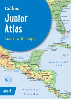 Collins Junior Atlas by Stephen Scoffham, Collins Maps book cover