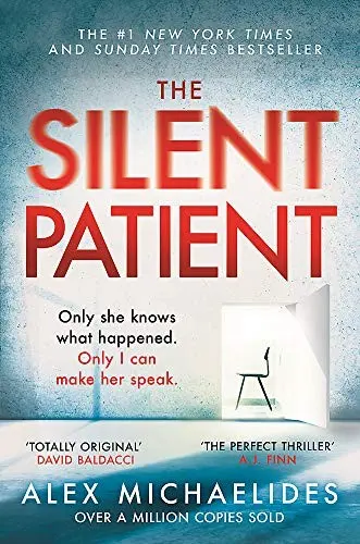 Silent Patient by Alex Michaelides book cover